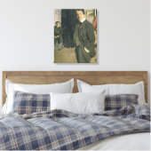Portret van Sergei Pavlovich Diaghilev Canvas Afdruk (Insitu (Slaapkamer))