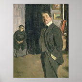 Portret van Sergei Pavlovich Diaghilev Poster (Voorkant)