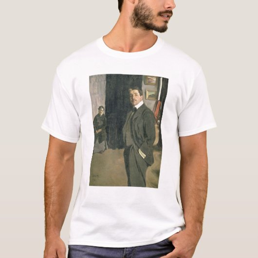 Portret van Sergei Pavlovich Diaghilev T-shirt (Voorkant)