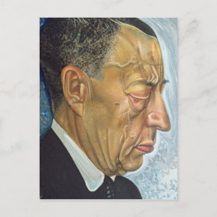 Portret van Sergey Rakhmaninov 1930 Briefkaart