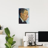 Portret van Sergey Rakhmaninov 1930 Poster (Thuiskantoor)