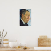 Portret van Sergey Rakhmaninov 1930 Poster (Keuken)