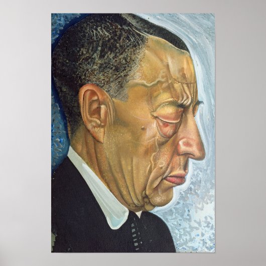 Portret van Sergey Rakhmaninov 1930 Poster (Voorkant)