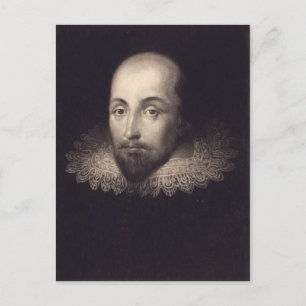 "Portret van Shakespeare" briefkaart