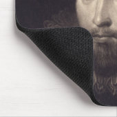 "Portret van Shakespeare" mousepad Muismat (Hoek)