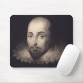 "Portret van Shakespeare" mousepad Muismat (Met muis)