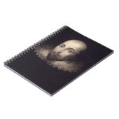 portret van Shakespeare Notitieboek (Linkerzijde)