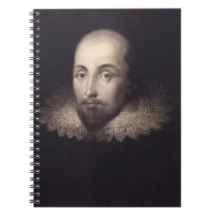 portret van Shakespeare Notitieboek