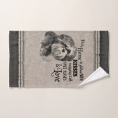 portret van Shih Tzu schattig citaat Bad Handdoek (Handdoek)