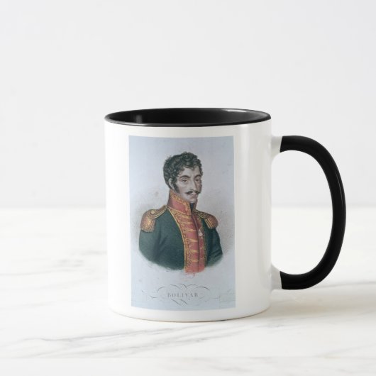 Portret van Simon Bolivar Mok (Rechts)