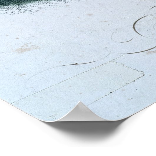 Portret van Simon Bolivar Poster (Hoek)