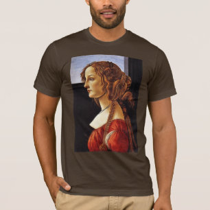 Portret van Simonetta Vespucci door botticelli San T-shirt