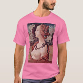 Portret van Simonetta vespucci door Piero di cosim T-shirt (Voorkant)