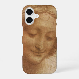 Portret van Sint Anna-studie van Leonardo da Vinci iPhone 16 Hoesje