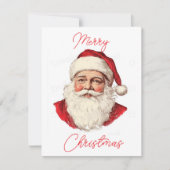 Portret van Sinterklaas Notitiekaartje (Voorkant)