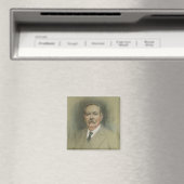 Portret van Sir Arthur Conan Doyle Magneet (Insitu (Vaatwasser))