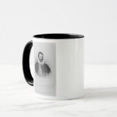 Portret van Sir Christopher Hatton Mok (Voorkant links)