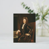 Portret van Sir Christopher Wren 1711 Briefkaart (Staand voorkant)