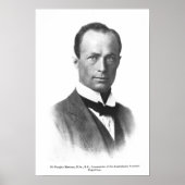 Portret van Sir Douglas Mawson Poster (Voorkant)