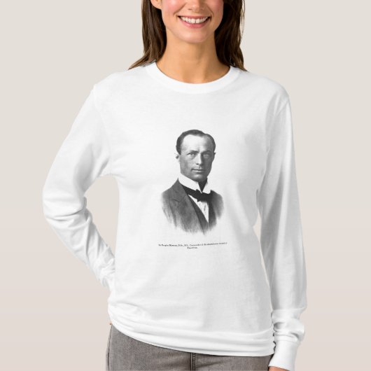 Portret van Sir Douglas Mawson T-shirt (Voorkant)