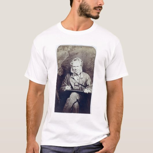 Portret van Sir Edwin Landseer (1802-73) (albumine T-shirt (Voorkant)