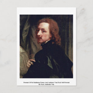 Portret van Sir Endimion Porter Briefkaart
