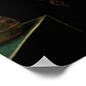 Portret van Sir Francis Drake 1591 Poster (Hoek)