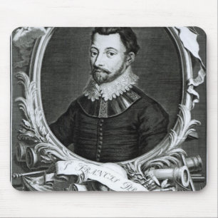 Portret van Sir Francis Drake Muismat