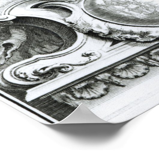 Portret van Sir Francis Drake Poster (Hoek)