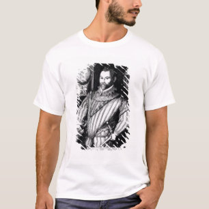 Portret van Sir Francis Drake T-shirt