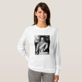 Portret van Sir Francis Drake T-shirt (Voorkant volledig)