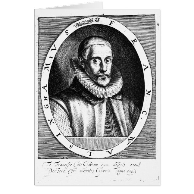 Portret van Sir Francis Walsingham (Voorkant)