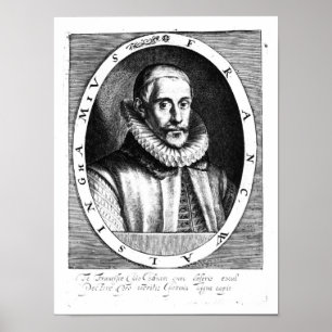 Portret van Sir Francis Walsingham Poster