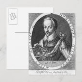 Portret van Sir Humphrey Gilbert Briefkaart (Voorkant / Achterkant)