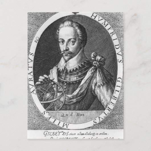 Portret van Sir Humphrey Gilbert Briefkaart (Voorkant)