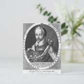 Portret van Sir Humphrey Gilbert Briefkaart (Staand voorkant)