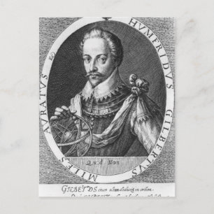 Portret van Sir Humphrey Gilbert Briefkaart