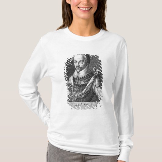 Portret van Sir Humphrey Gilbert T-shirt (Voorkant)