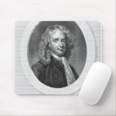 Portret van Sir Isaac Newton Muismat (Met muis)