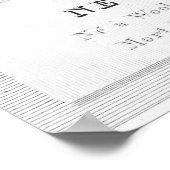 Portret van Sir Isaac Newton Poster (Hoek)