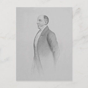 Portret van Sir James R. G. Graham Briefkaart