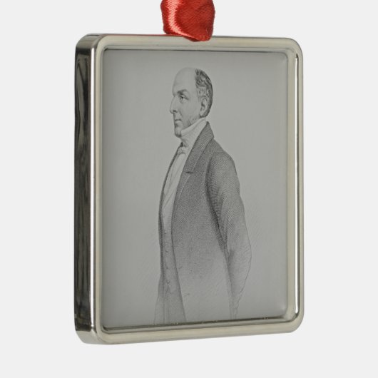 Portret van Sir James R. G. Graham Metalen Ornament (Rechts)