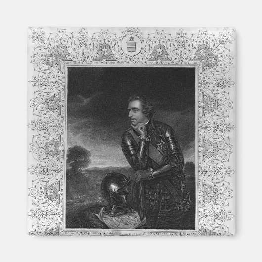 Portret van Sir Jeffrey Amherst Magneet (Voorkant)