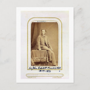 Portret van Sir John Everett Millais (1829-96) (al Briefkaart