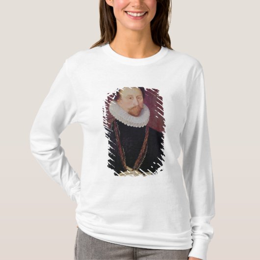 Portret van Sir John Hawkins 1581 T-shirt (Voorkant)