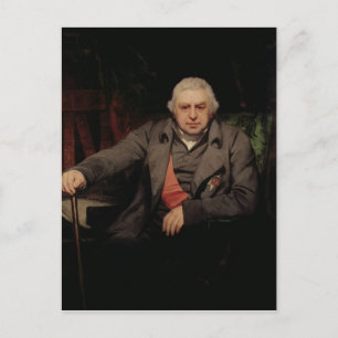 Portret van Sir Joseph Banks, 1810 Briefkaart