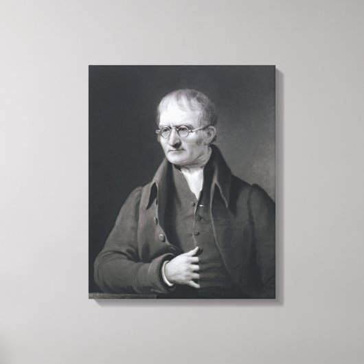 Portret van Sir Joseph Thomson Canvas Afdruk (Voorkant)