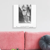 Portret van Sir Martin Frobisher Canvas Afdruk (Insitu (Woonkamer))