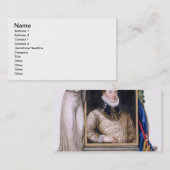 Portret van Sir Philip Sidney (1554-86) uit 'Memo' Visitekaartje (Voorkant / Achterkant)