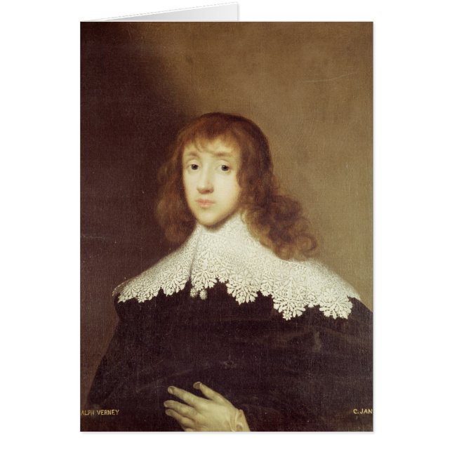 Portret van Sir Ralph Verney (Voorkant)